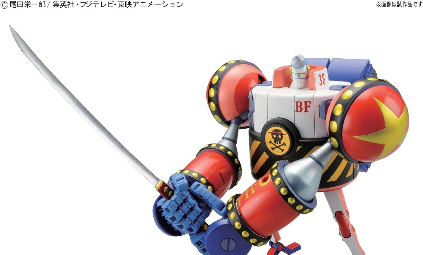 BANDAI SPIRITS Best Mecha Collection ONE PIECE General Frankie Pre-Colored Plastic model