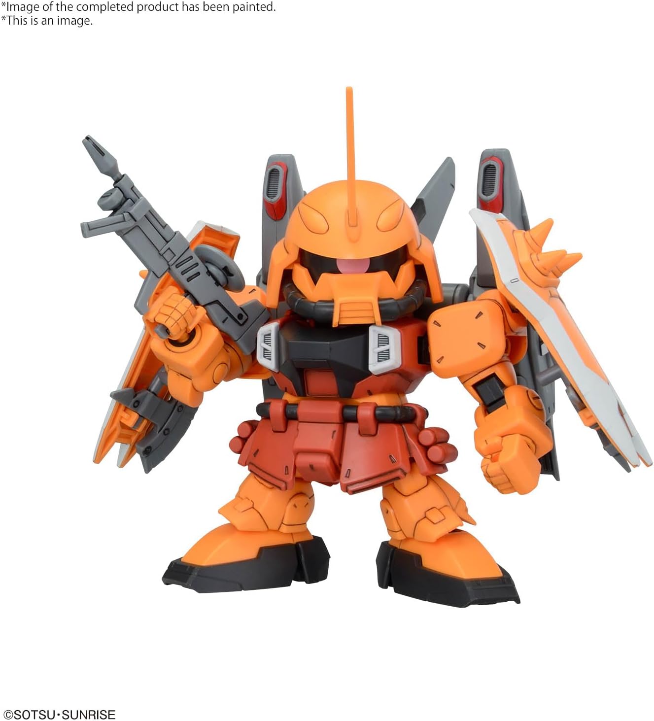 BANDAI SPIRITS SD Gundam BB Warrior Gundam SEED DESTINY ZGMF Zaku Series Set Color-Separated Plastic Model