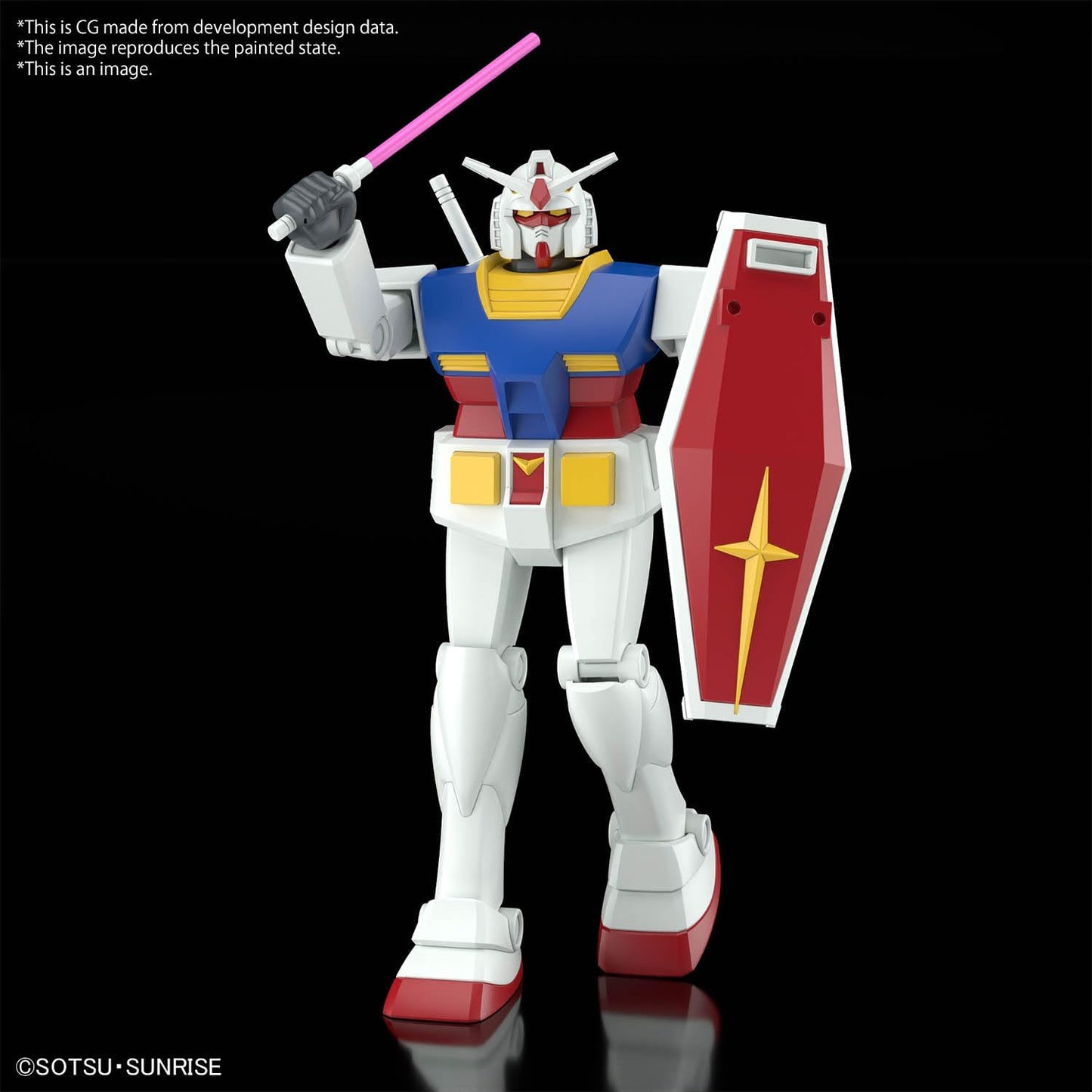 BANDAI SPIRITS Best Mecha Collection RX-78-2 Gundam (REVIVAL Ver.) 1/144 scale color coded plastic model