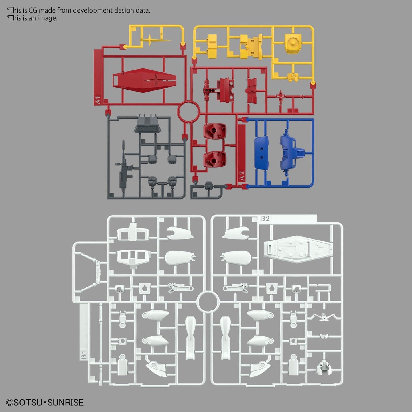 BANDAI SPIRITS Best Mecha Collection RX-78-2 Gundam (REVIVAL Ver.) 1/144 scale color coded plastic model