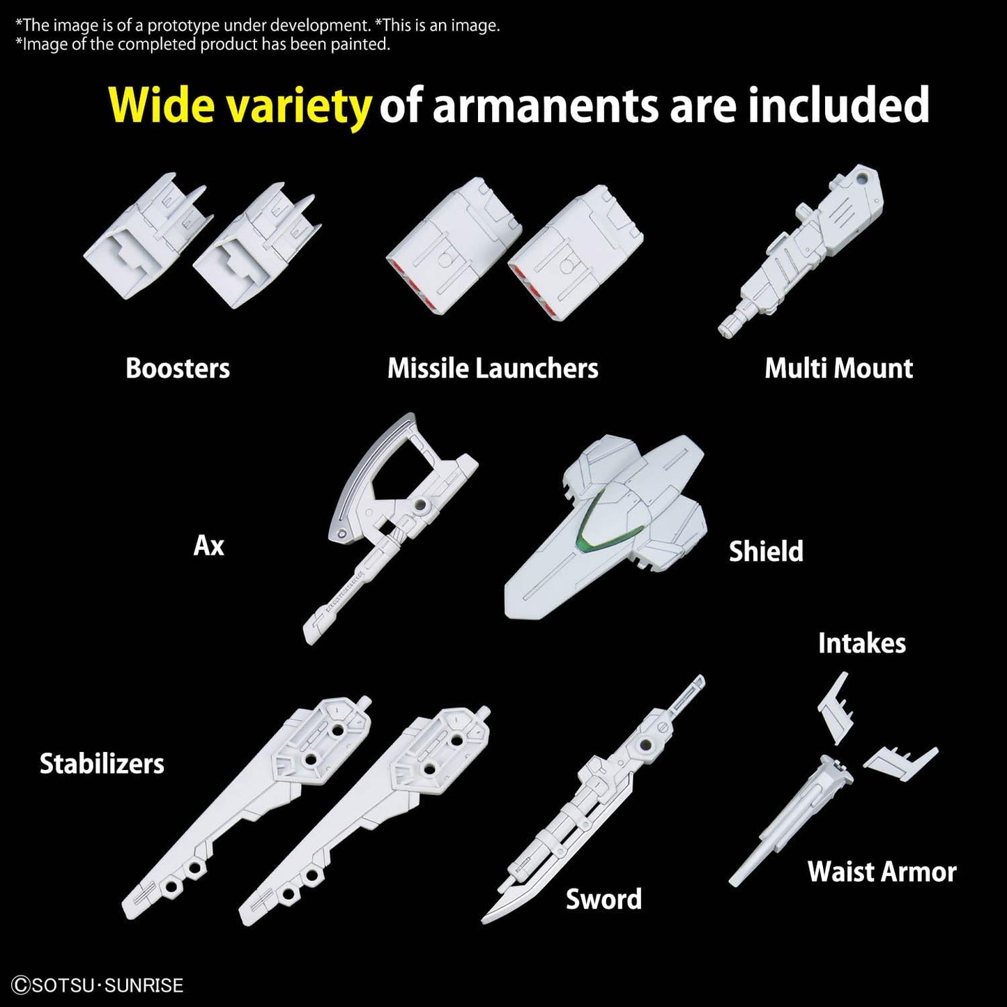 BANDAI SPIRITS Option Parts Set Gundam Model Kits 13 (Gundam Model Kits Battle Arm Arms)