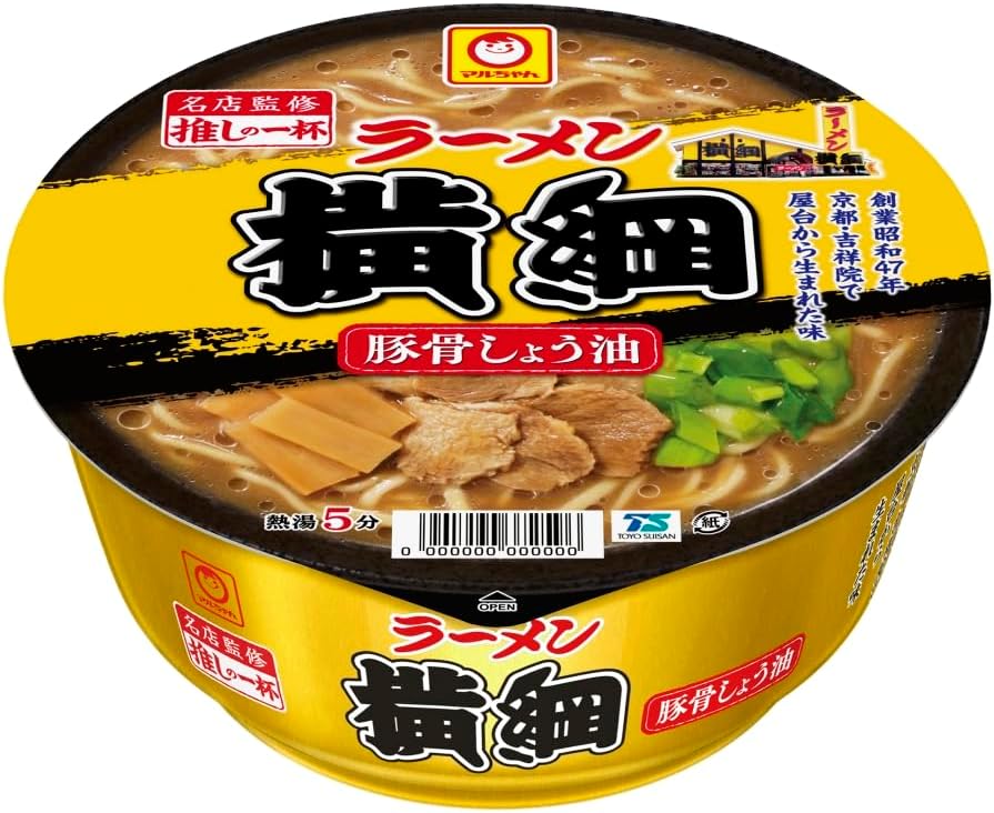 Maruchan Recommended One Cup Ramen Yokozuna Tonkotsu Soy Sauce 121g x 12 pcs.