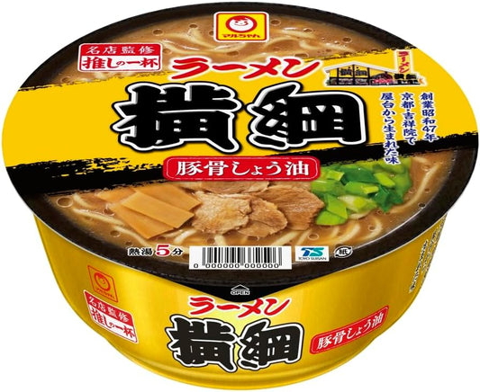 Maruchan Recommended One Cup Ramen Yokozuna Tonkotsu Soy Sauce 121g x 12 pcs.