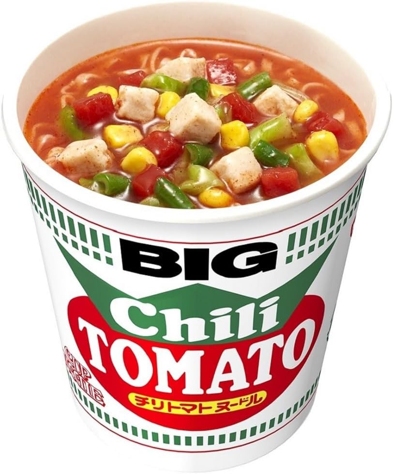 Cup Noodle Chili Tomato Noodle Big Nissin Foods Cup Noodle 107g x 12