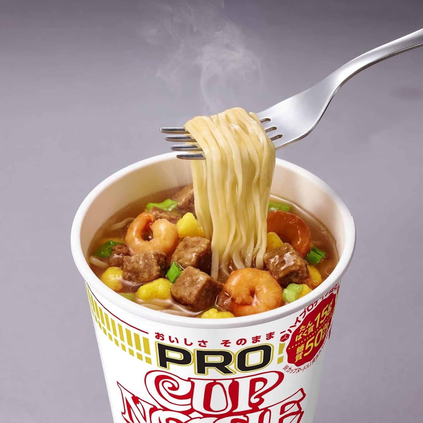 Cup Noodle PRO High Protein & Low Sugar [With Daily Value of Dietary Fiber] Nissin Foods Cup Noodles 74g x 12