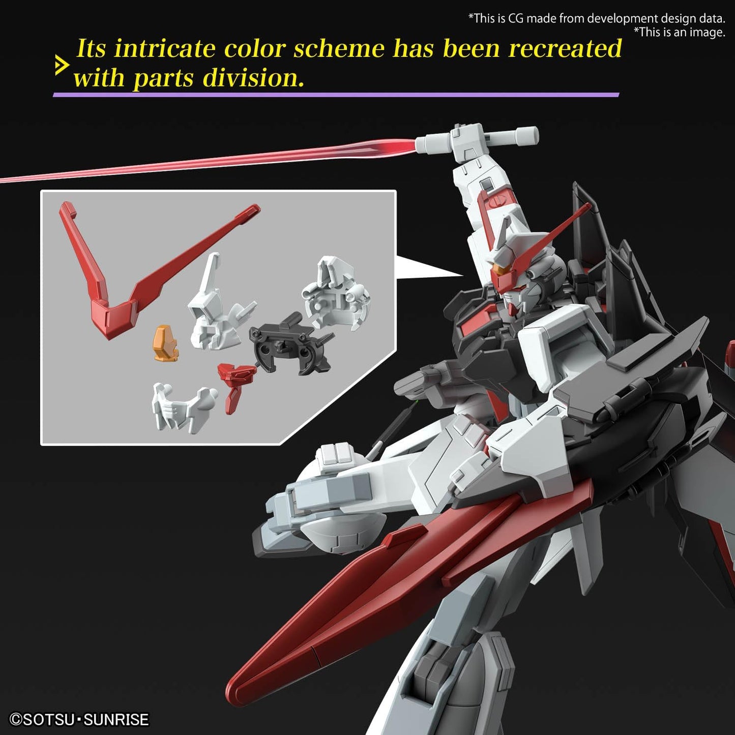 BANDAI SPIRITS HG Gundam Seed Freedom Murasame Kai 1/144 scale color coded plastic model