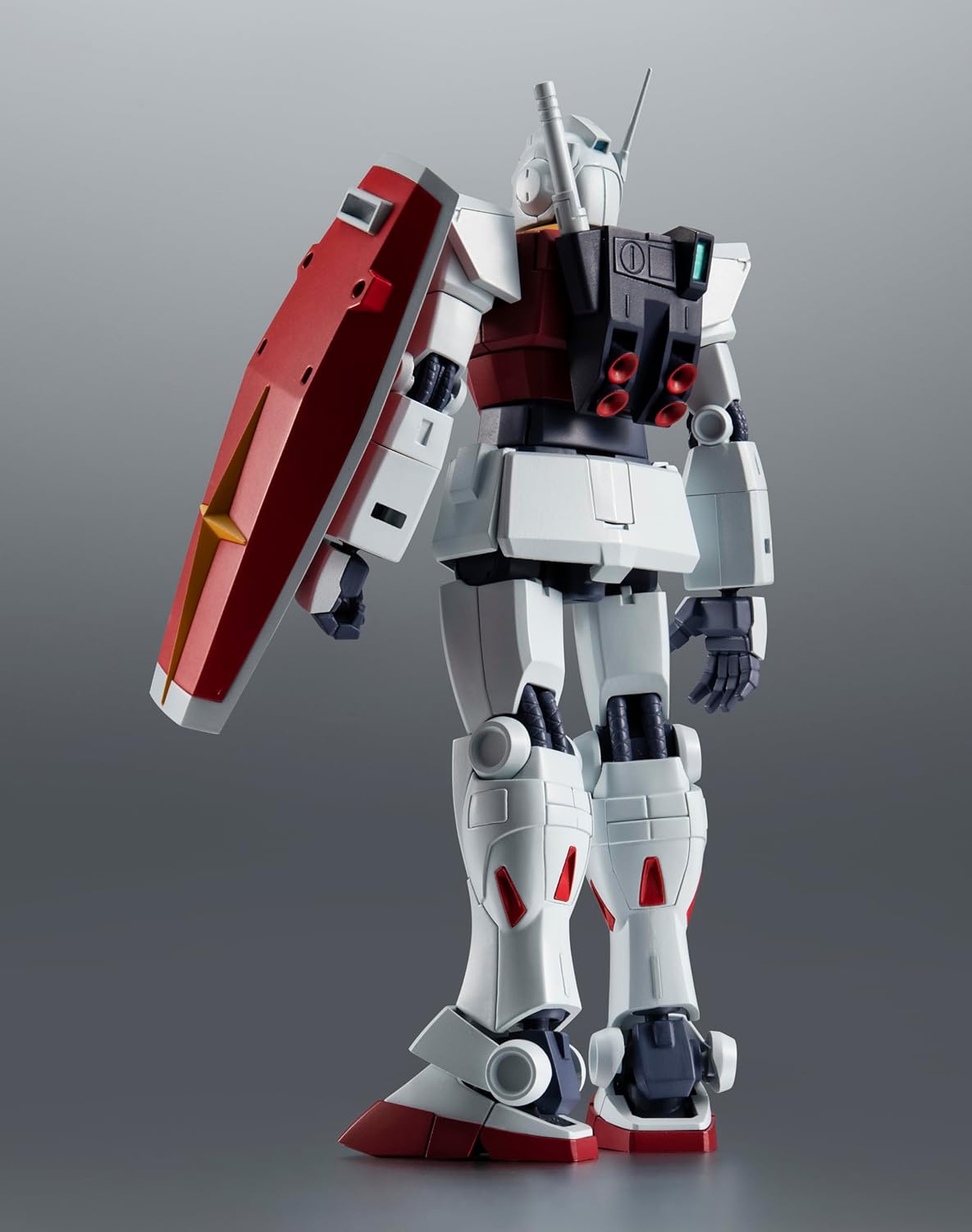 BANDAI SPIRITS ROBOT Soul Mobile Suit Zeta Gundam RMS-179 Jim II (Earth Federation Forces Spec.) ver. A.N.I.M.E. Painted articulated figure made of PVC & ABS, approx. 130mm