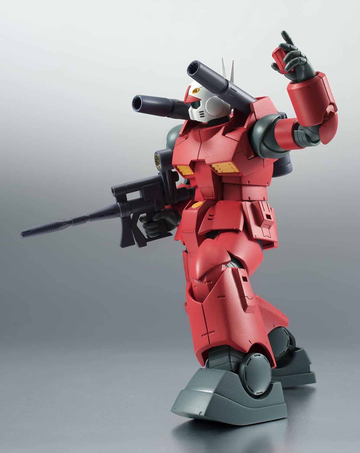 BANDAI SPIRITS ROBOT Soul Gundam RX-77-2 Gun Cannon ver. A.N.I.M.E. (Resale Version) approx. 125mm PVC & ABS Painted Posable Figure