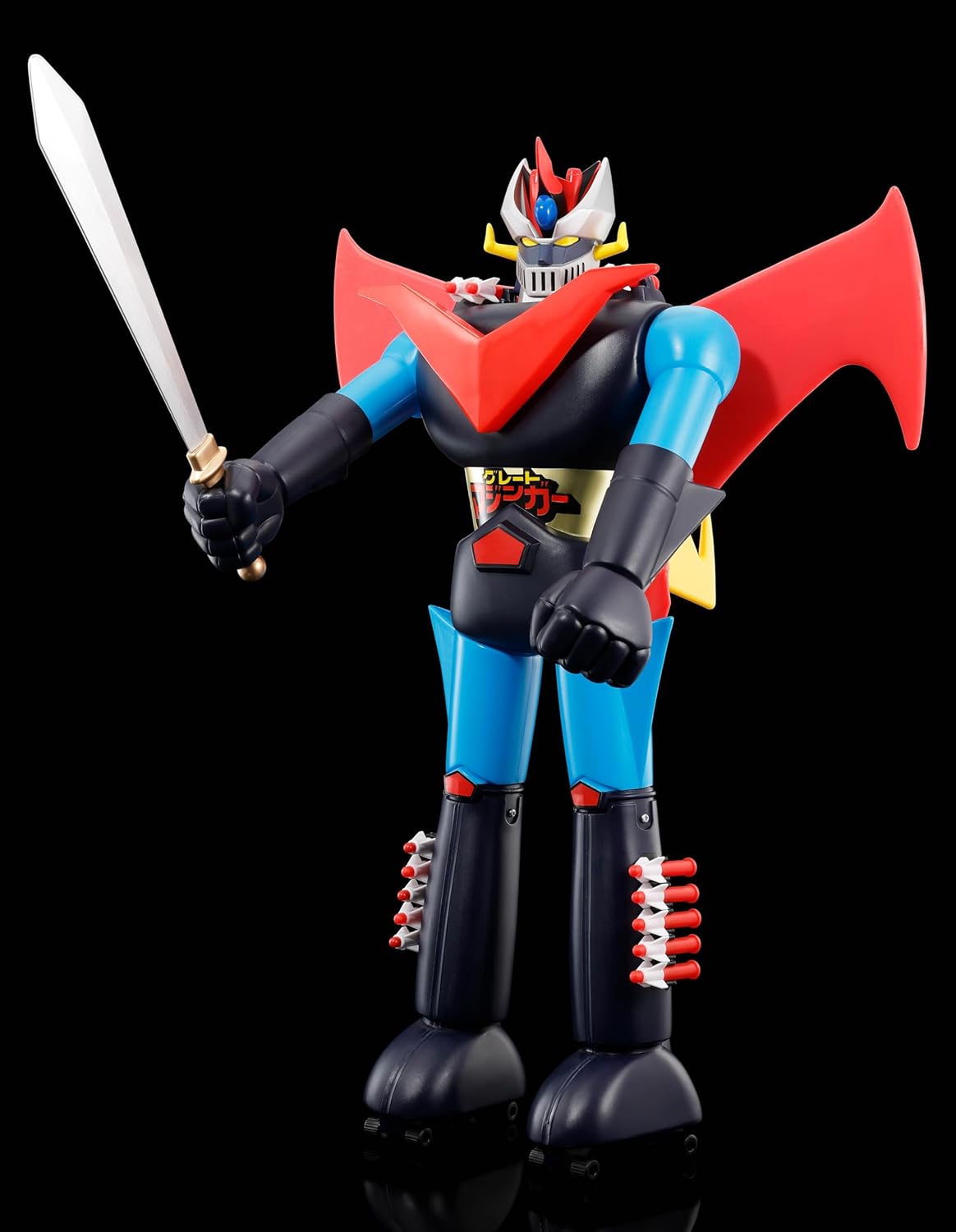 BANDAI SPIRITS Jumbo Masinder The Great Hero Jumbo Masinder Great Mazinger Painted PVC & ABS&PP posable figure, approx. 600mm