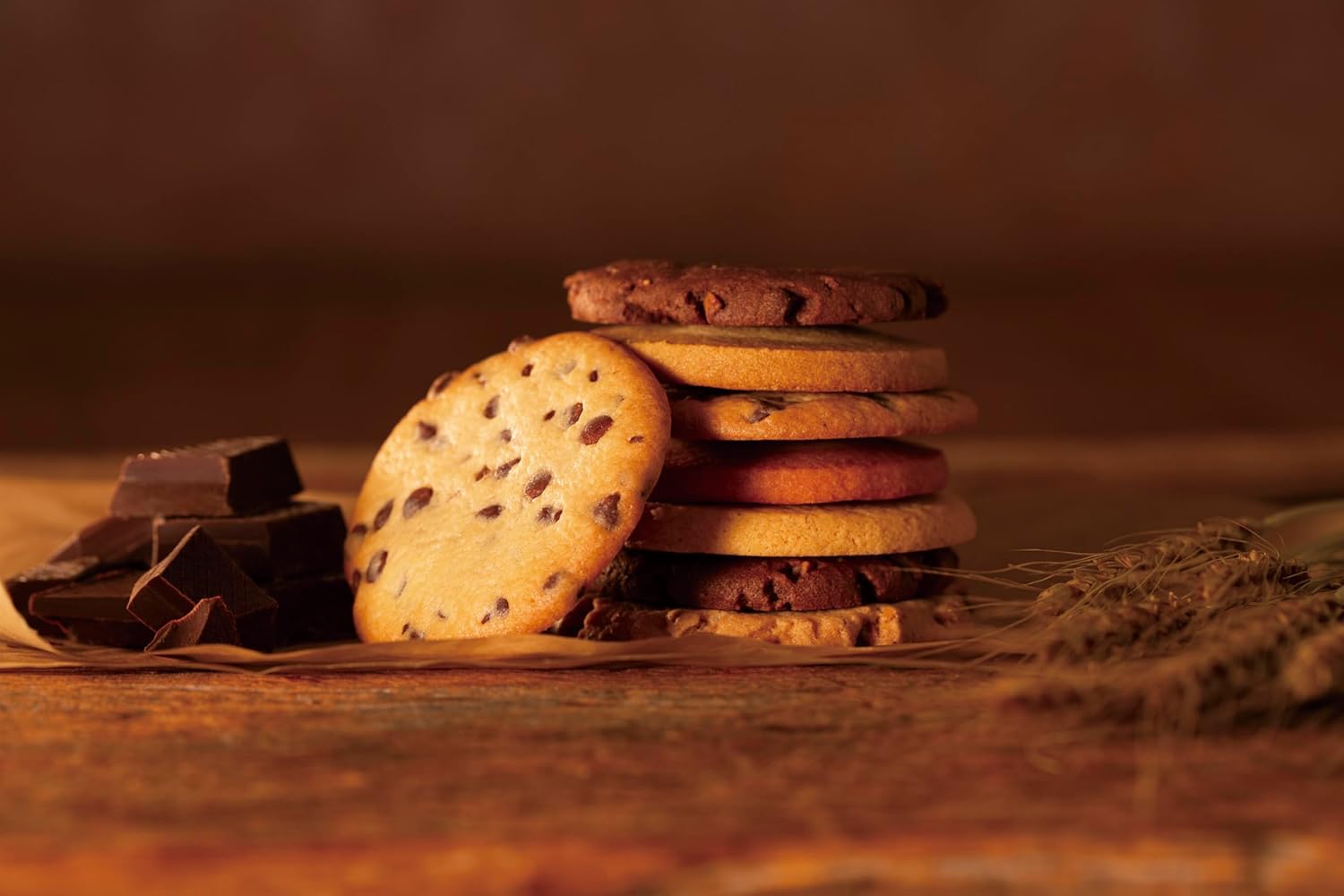 Aunt Stella Antostera Country Gusset (S), 12 Sheets x 1 Box, Comes with a Bag cookie　chocolate