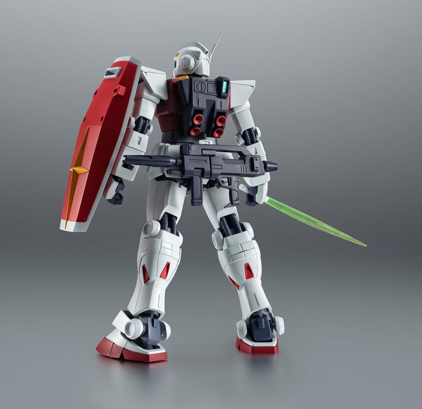 BANDAI SPIRITS ROBOT Soul Mobile Suit Zeta Gundam RMS-179 Jim II (Earth Federation Forces Spec.) ver. A.N.I.M.E. Painted articulated figure made of PVC & ABS, approx. 130mm