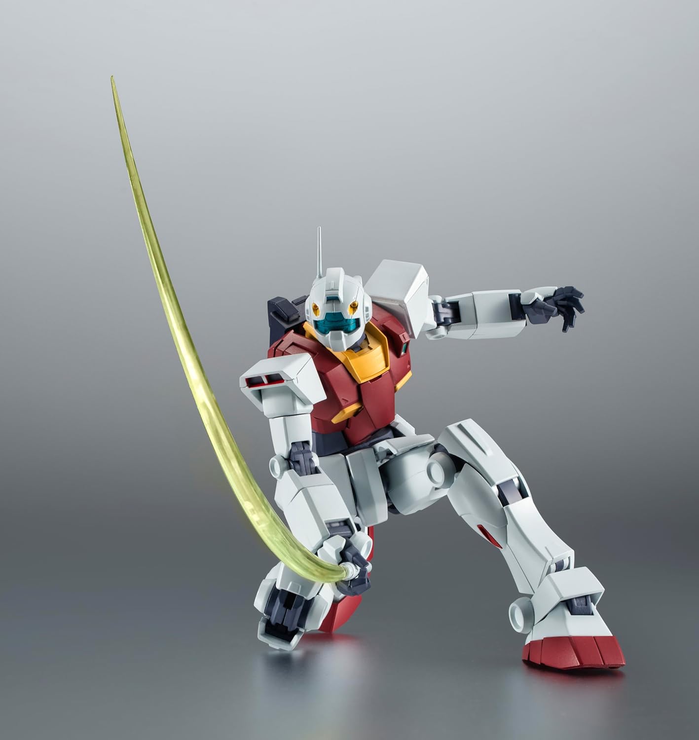 BANDAI SPIRITS ROBOT Soul Mobile Suit Zeta Gundam RMS-179 Jim II (Earth Federation Forces Spec.) ver. A.N.I.M.E. Painted articulated figure made of PVC & ABS, approx. 130mm