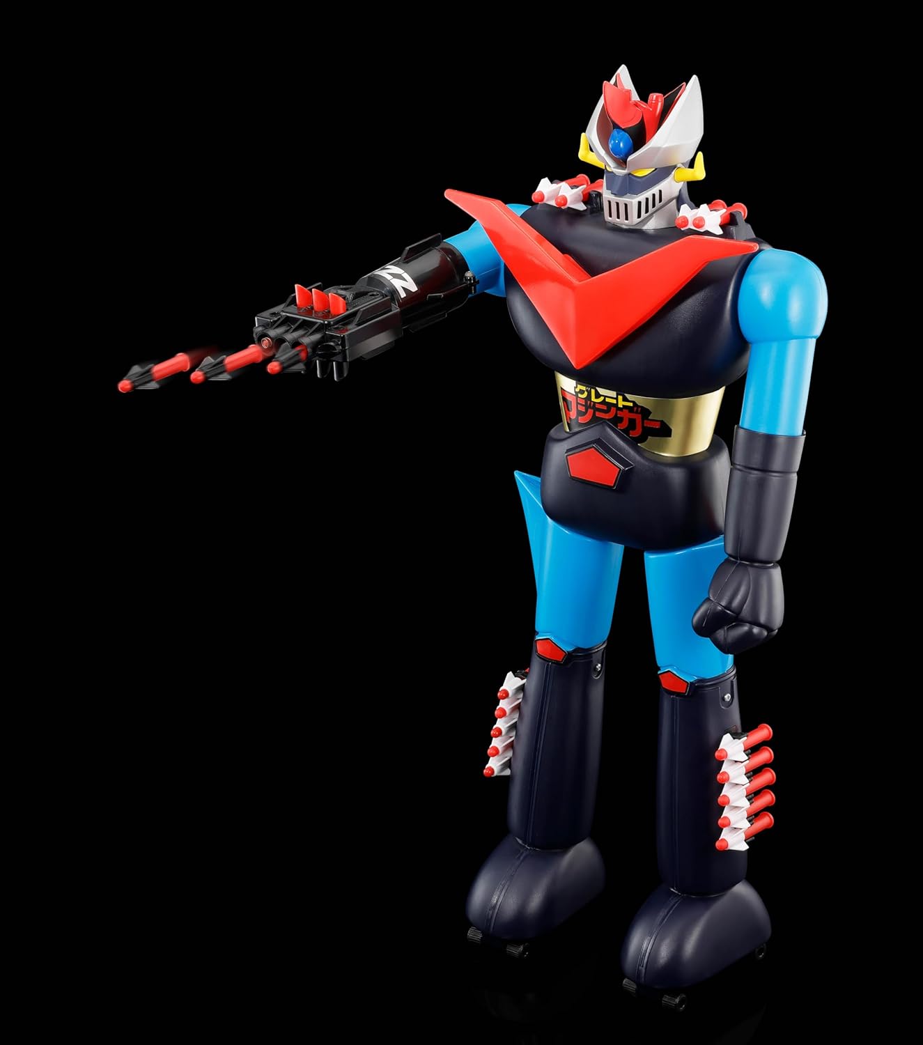 BANDAI SPIRITS Jumbo Masinder The Great Hero Jumbo Masinder Great Mazinger Painted PVC & ABS&PP posable figure, approx. 600mm