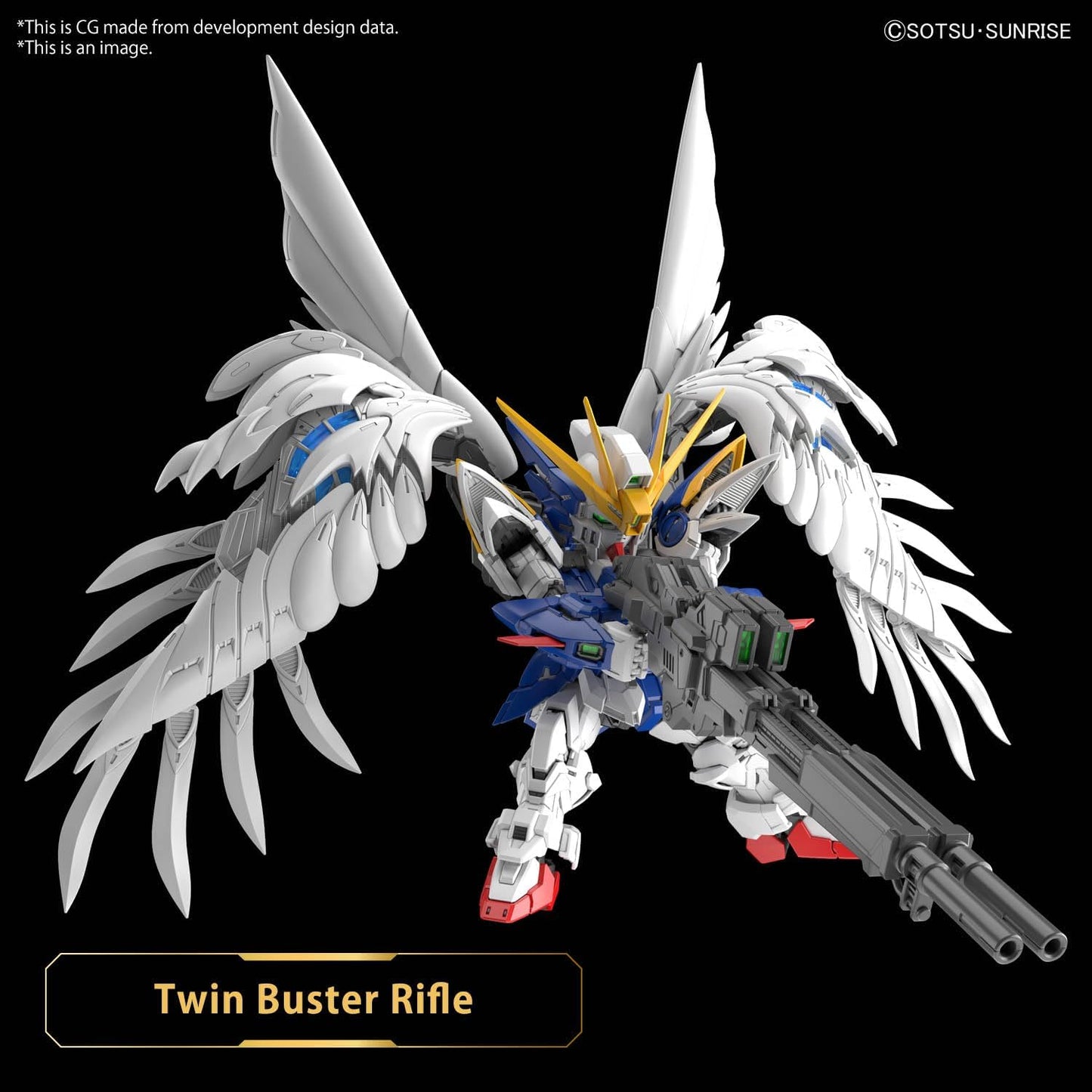 BANDAI SPIRITS MGSD Gundam W Endless Waltz Wing Gundam Zero EW Pre-Colored Plastic model