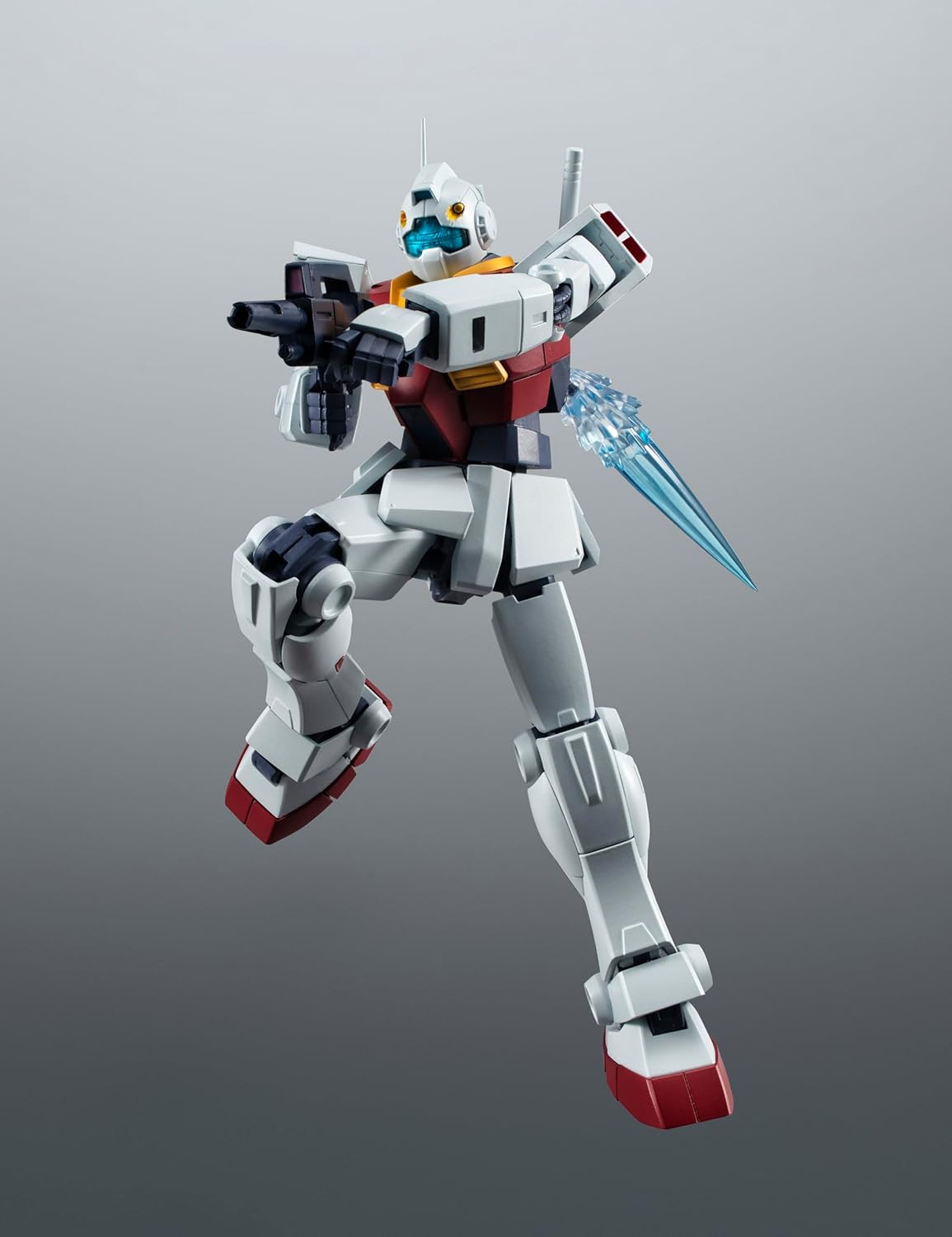 BANDAI SPIRITS ROBOT Soul Mobile Suit Zeta Gundam RMS-179 Jim II (Earth Federation Forces Spec.) ver. A.N.I.M.E. Painted articulated figure made of PVC & ABS, approx. 130mm