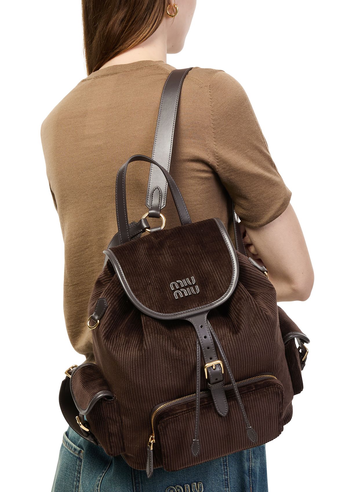 MIU MIU Velours backpack