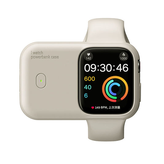 【1200mAh】運動中も24時間チャージ！Apple Watch専用・装着型パワーバンク。もう外出先で電池切れを心配しない。