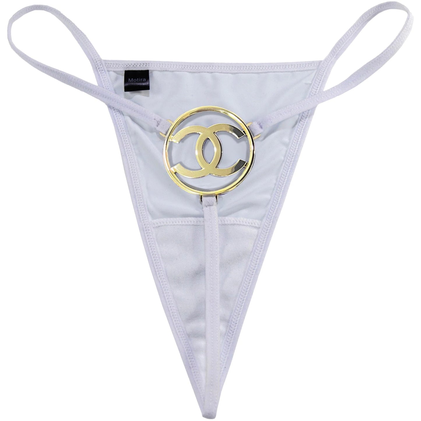 Reworked C thong | White