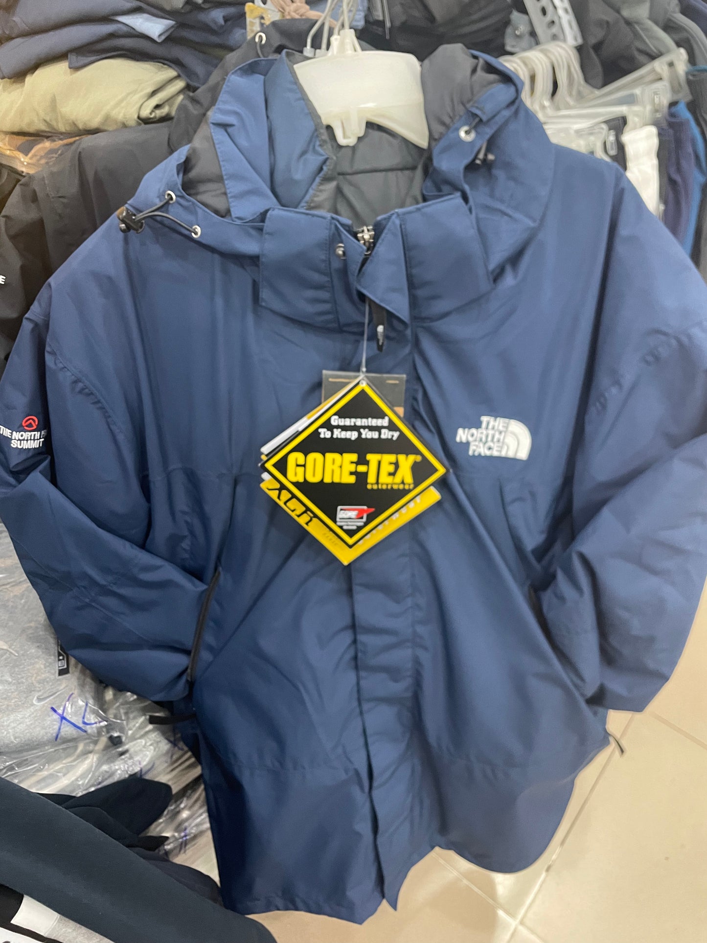 THE NORTH FACE Gore-Tex Mountain Parka Navy