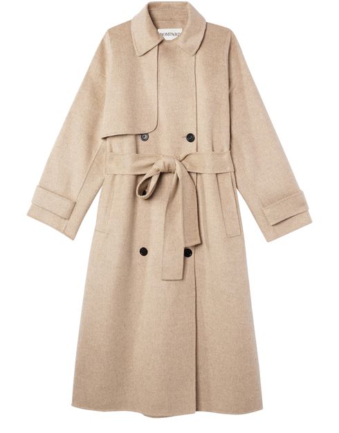 BOMPARD Oversized belted coat