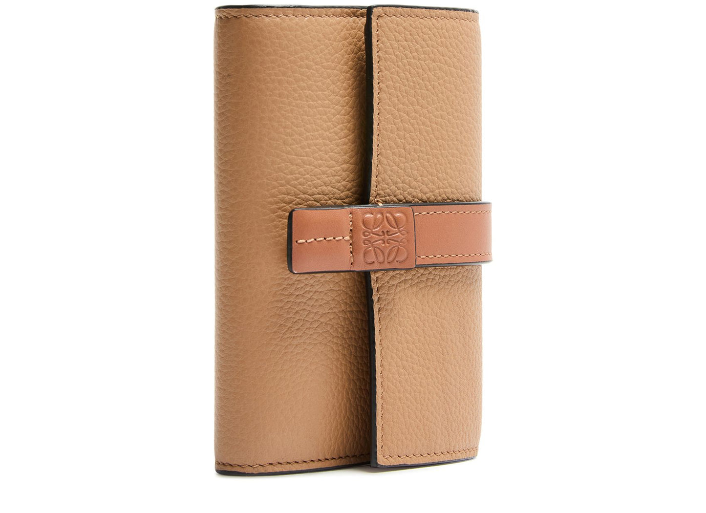 LOEWE Small soft calf leather upright wallet