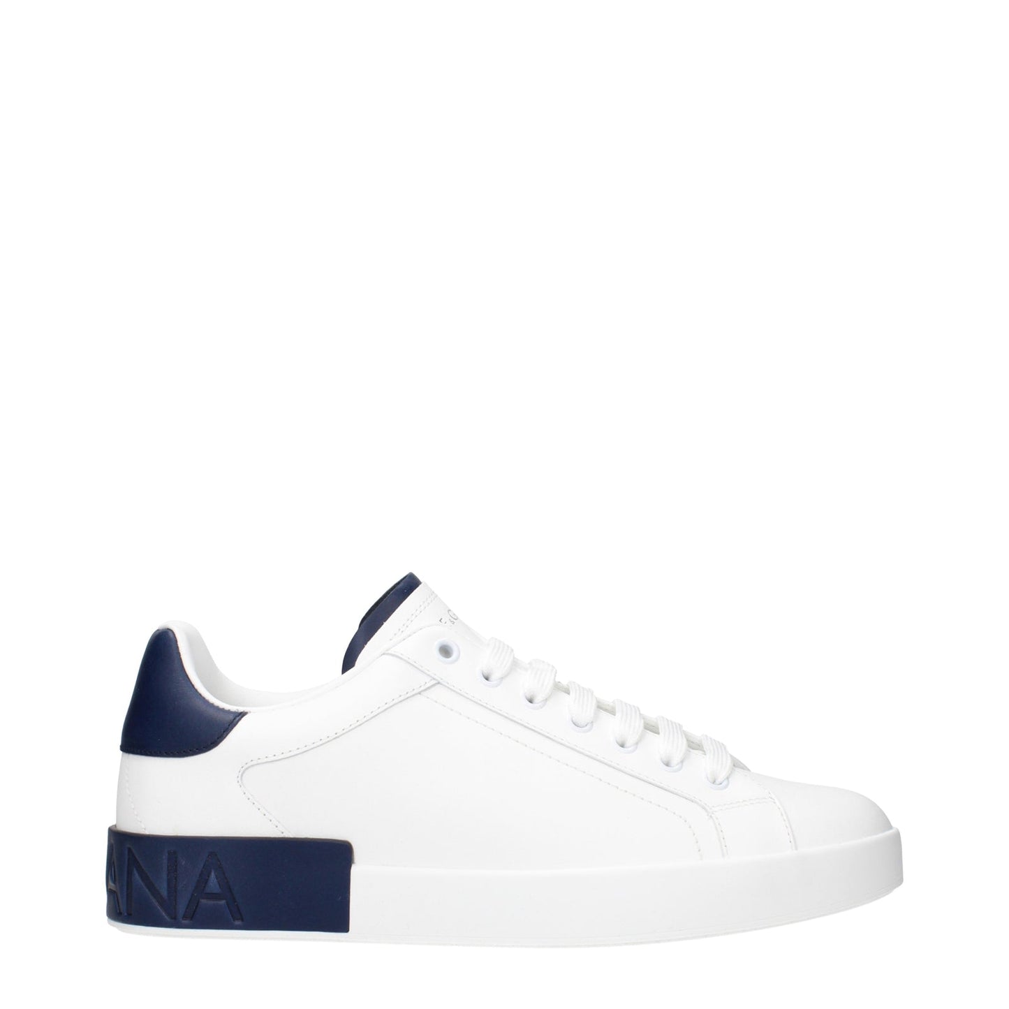 Dolce ドルチェ＆ガッバーナ メンズs スニーカー ホワイト/ブルー レザー - Image 1