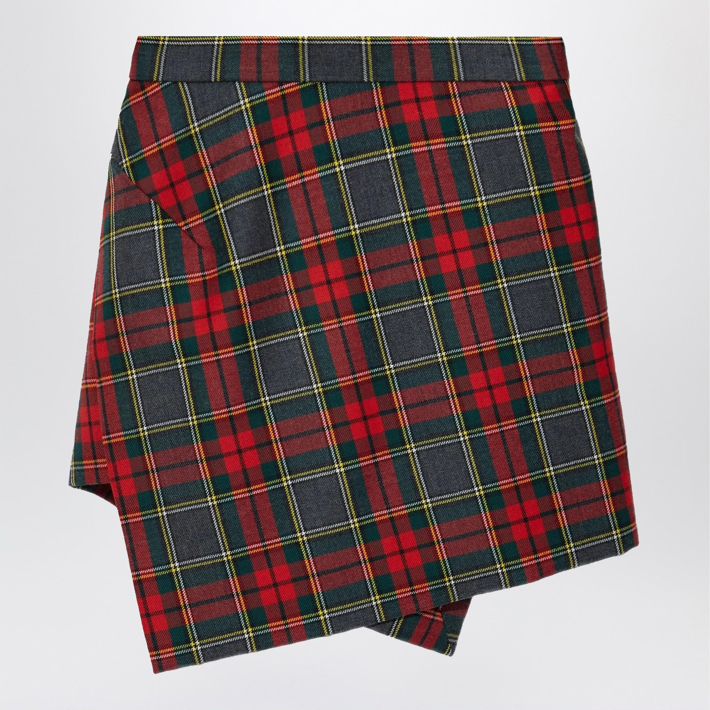 Vivienne タータンパターンのVivienne Westwood Wool Mini Skirt - Image 1