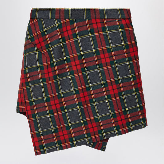 Vivienne タータンパターンのVivienne Westwood Wool Mini Skirt - Image 1