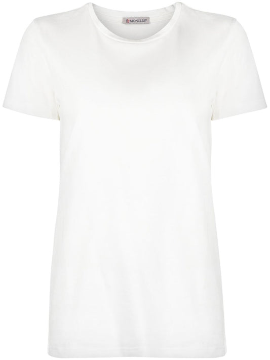 Moncler モンクラーロゴコットンTシャツ - Image 1