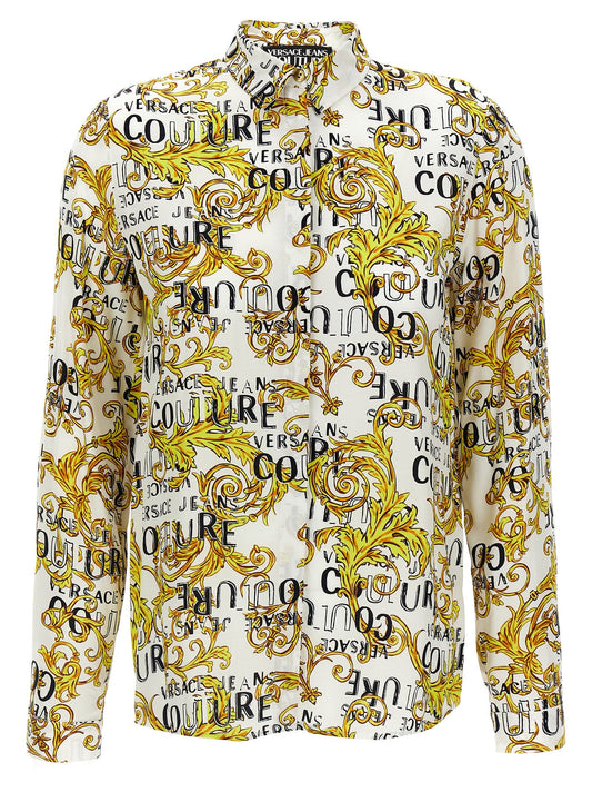 Versace ヴェルサーチジーンズクチュールロゴシャツ - Image 1