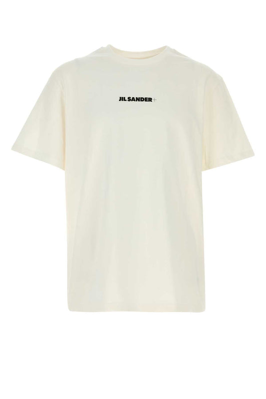 Jil ジルサンダーホワイトコットンTシャツ - Image 1