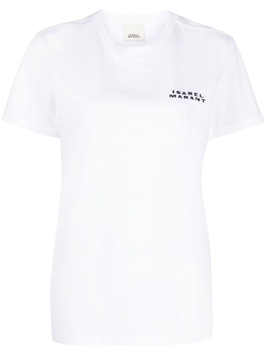 Isabel イザベル・マラン・ヴィダルのロゴコットンTシャツ - Image 1
