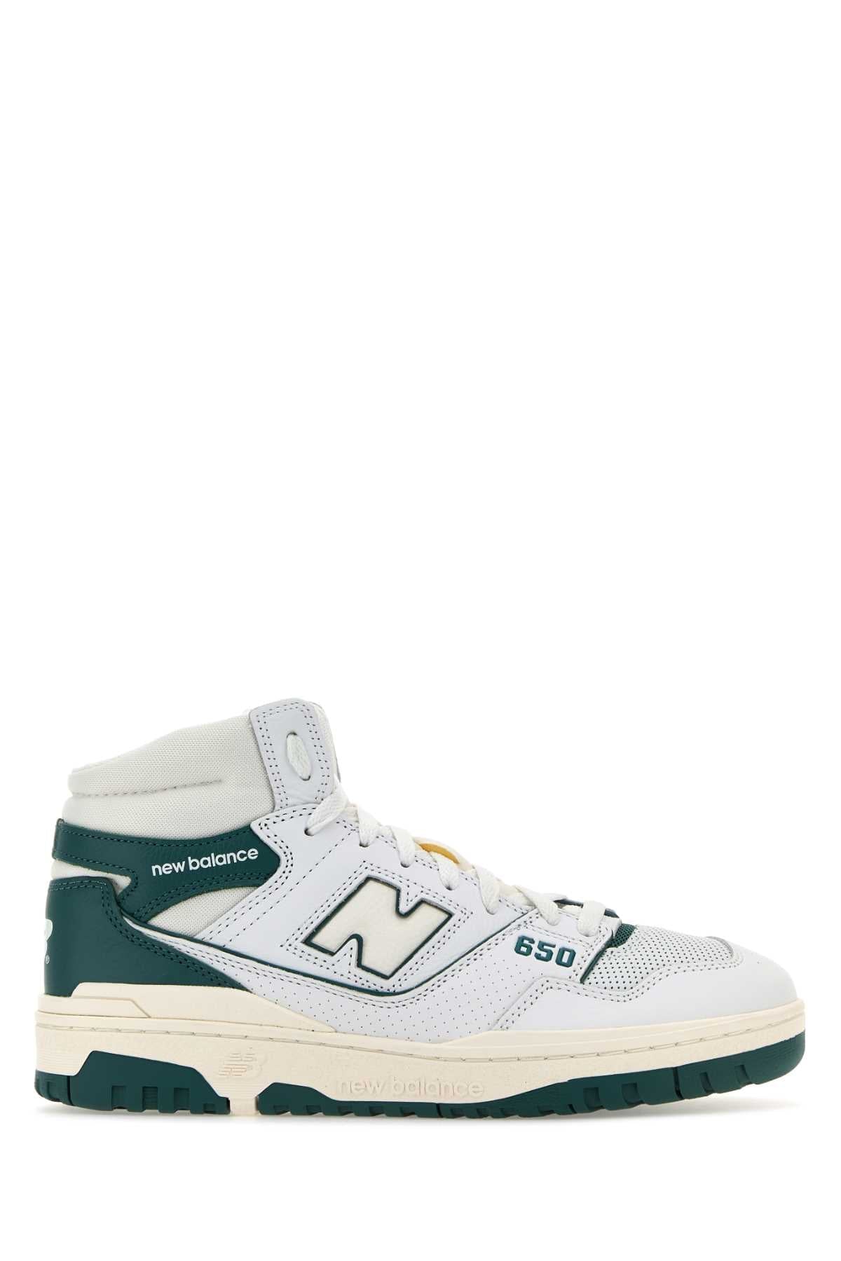 Designer Brand ニューバランスツートーンレザー650スニーカー - Image 1