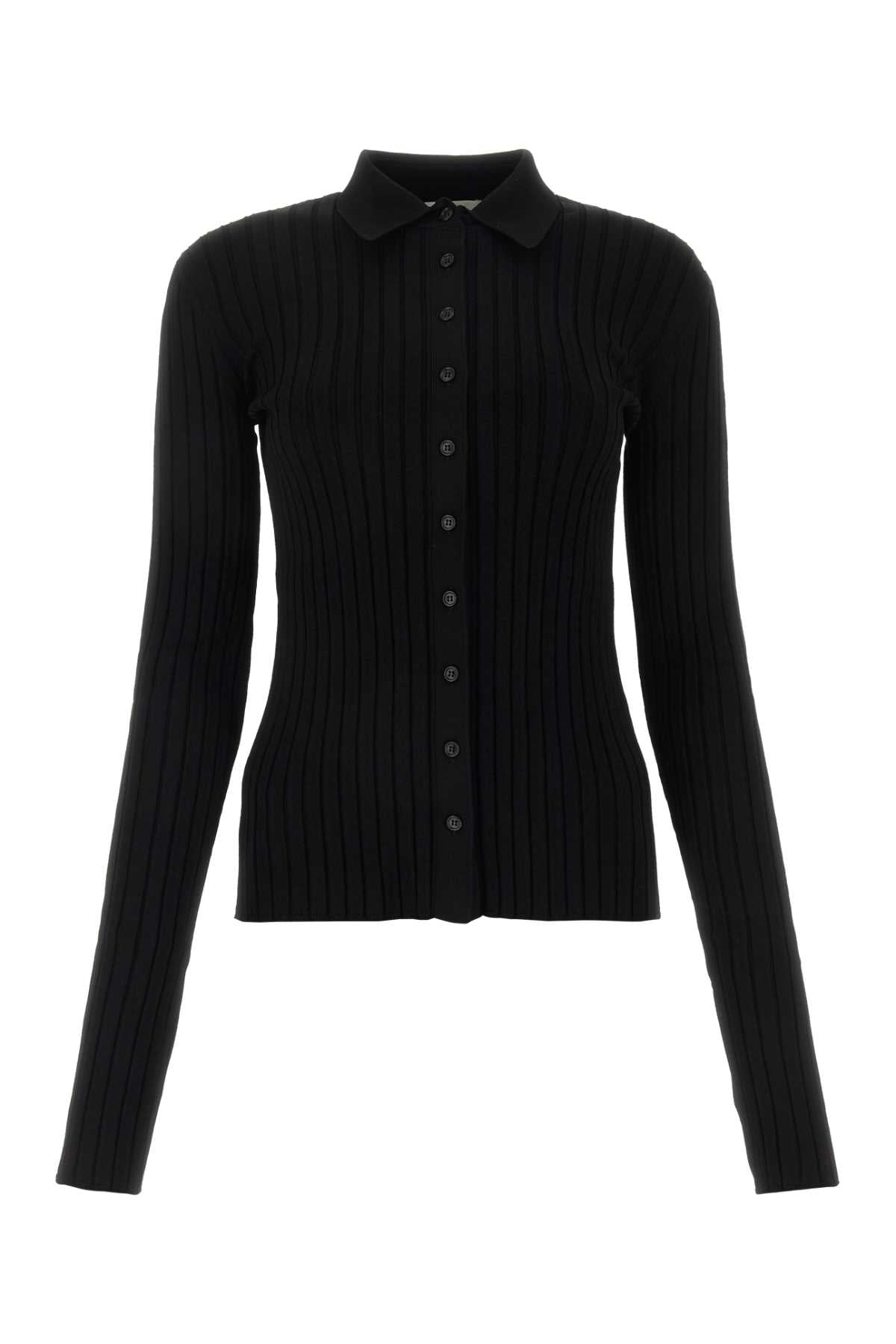 Nensi Nensi Dojaka Black Viscose Blend Cardigan - Image 1