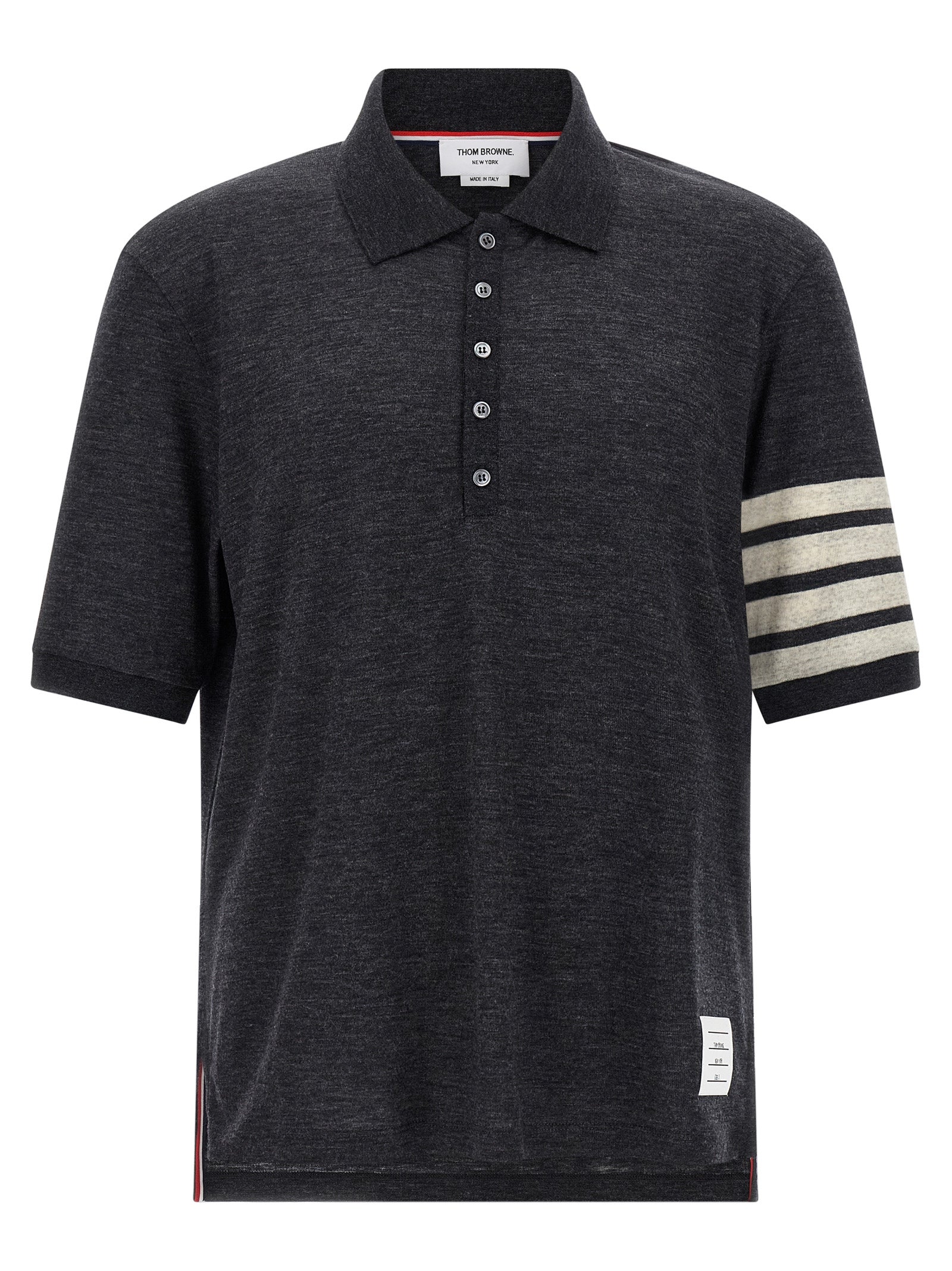 Thom Thom Browne '4 Bar' Polo Shirt - Image 1