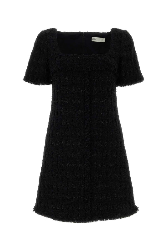 Tory Tory Burch Black Tweed Mini Dress - Image 1