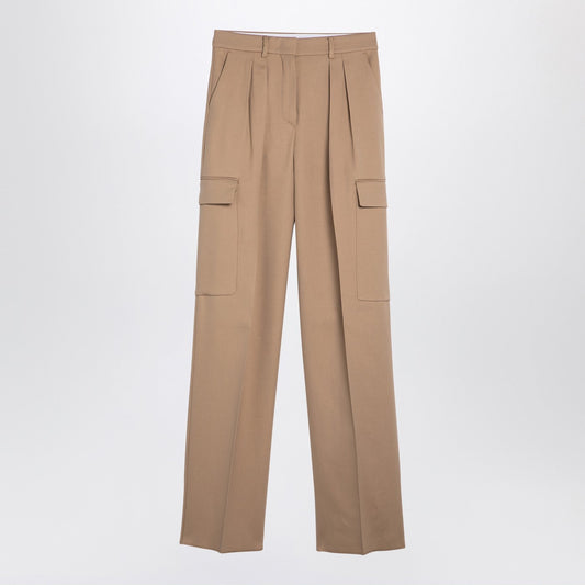 Sportmax SportMax Caramel色の貨物ズボン - Image 1