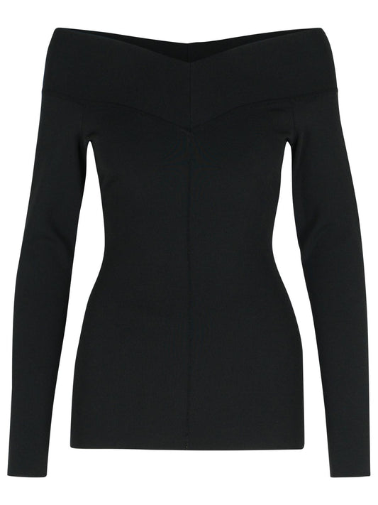 Stella ステラマッカートニーブラックビスコースブレンドトップ - Image 1
