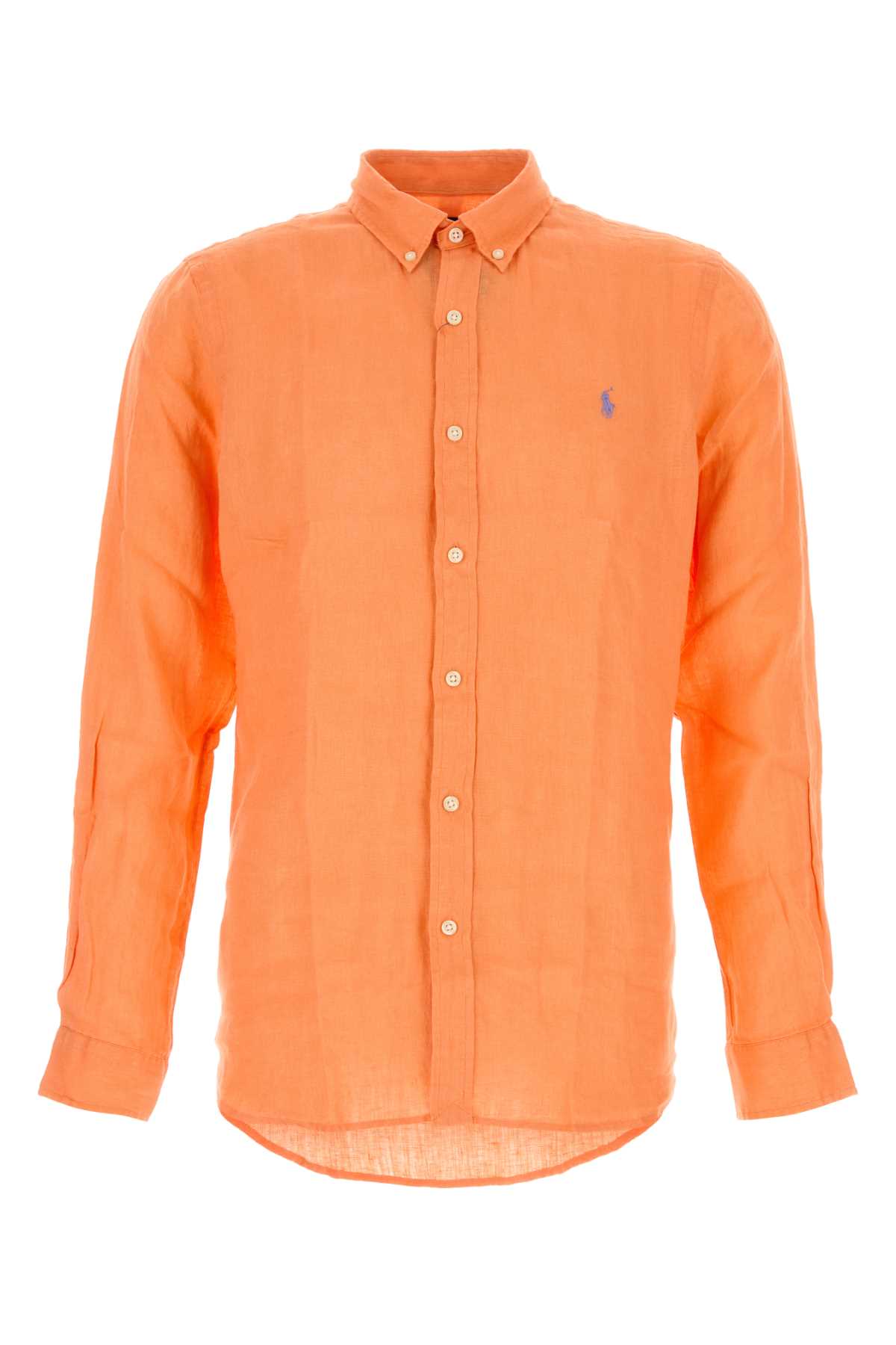 Polo ポロラルフローレンオレンジリネンシャツ - Image 1