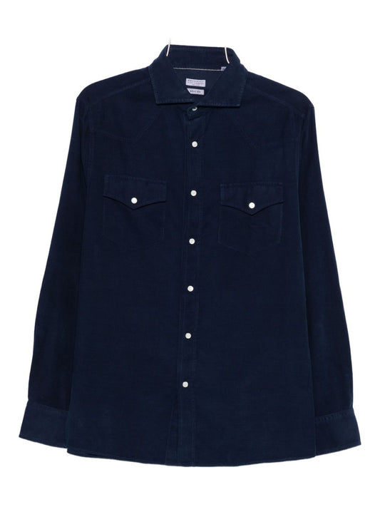 Brunello Brunello Cucinelli Cotton Shird - Image 1