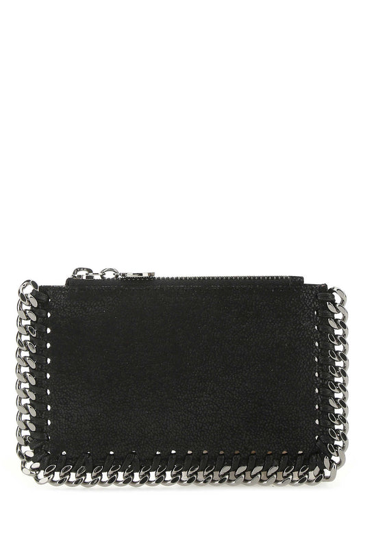 Stella Stella McCartney Black Shaggy Deer Card Holder - Image 1