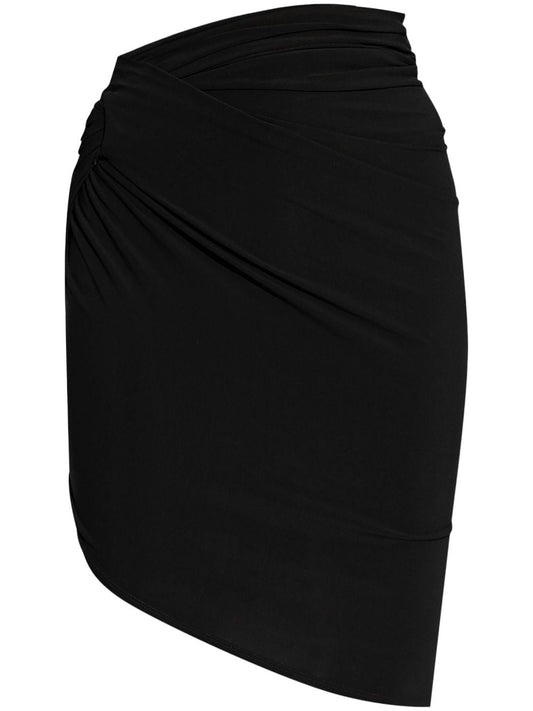 Jacquemus Jacquemus La Mini Jupe Drapeado Mini Skirt - Image 1