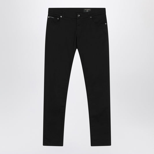 Dolce ドルチェ＆ガッバーナスリムストレッチブラックジーンズ - Image 1