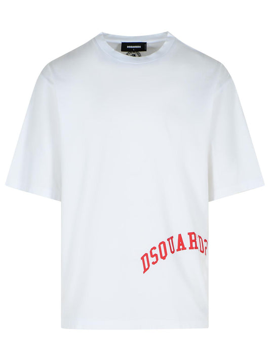 Dsquared2 Dsquared2ホワイトコットンTシャツ - Image 1