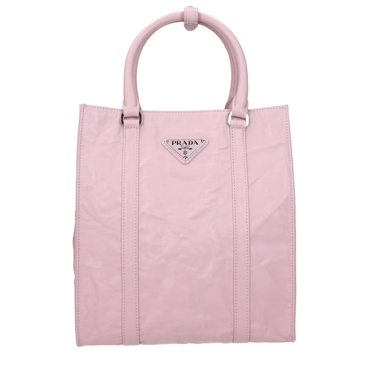 Prada プラダハンドバッグ女性ピンク/アラバスターレザー - Image 1