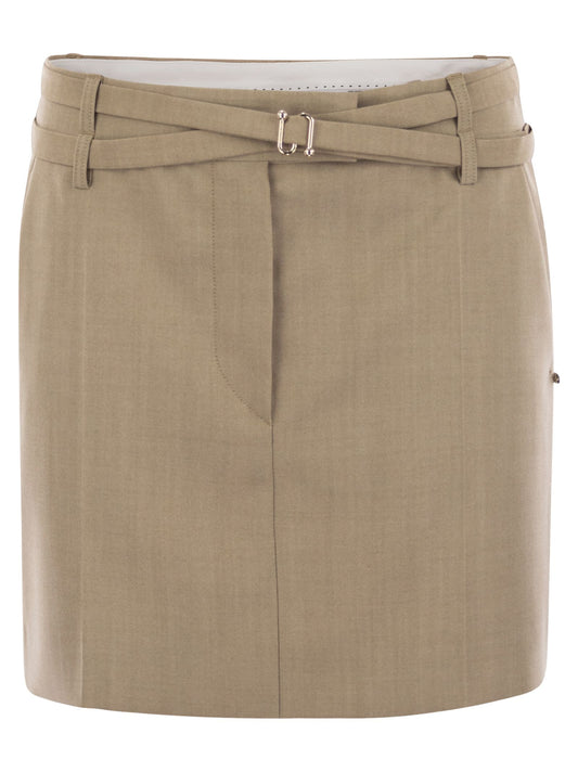 Sportmax SportMax Fifyミニスカート付きベルト - Image 1