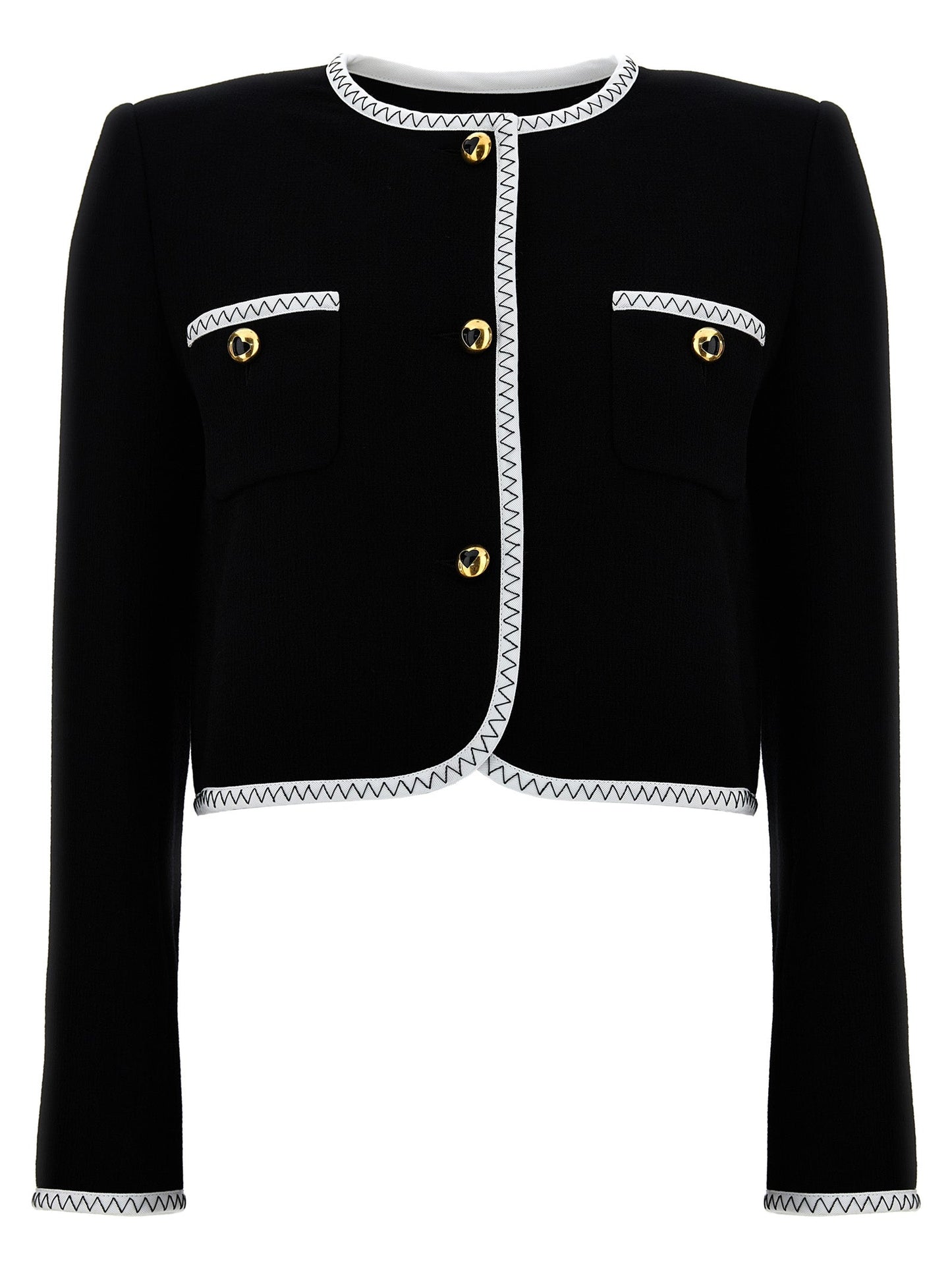 Moschino モスキーノクレープショートジャケット - Image 1