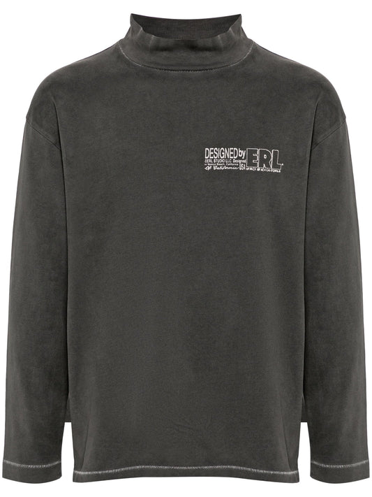 Erl ERLユニセックスは、ERL Longsleeve Tshirtニットを信じさせます - Image 1