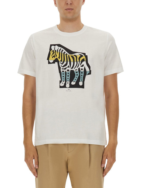 Paul PS By Paul SmithレギュラーフィットTシャツ - Image 1