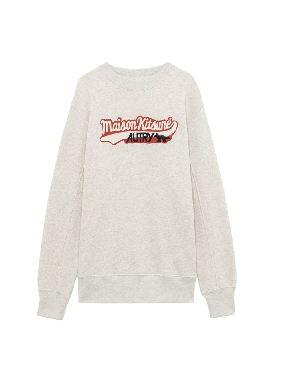 Maison Autry X Maison Kitsunè Autry X Maison Kitsunè アップリケ付きスウェットシャツ - Image 1